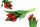 Artificial Flowers and Fruits Bouquet Martom Tulips 33 cm, 7 pieces, red