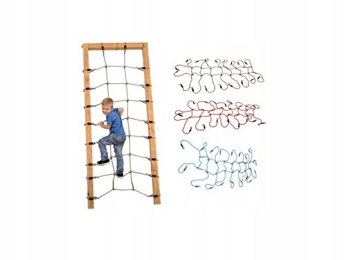 Adjustable net 200/75 for the playground, 3 colors