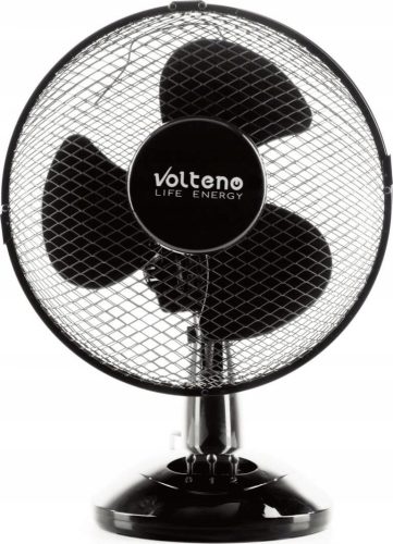  Ventilateur de table Volteno noir