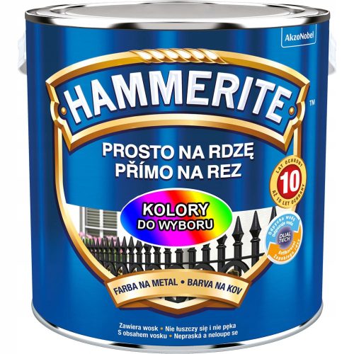 Anti-corrosive acrylic paint, for furniture, for metal Hammerite 0.7 l