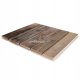 Natural brown wooden facade panel 150 x 22 x 20 mm