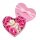 Flowers and flower boxes for Valentine's Day Flowerbox Soap Roses Heart with Teddy Bear