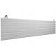  LOFT decorative radiator 45x180 White Matt Structure 1102W HORIZONTAL