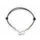  925 SEROTONIN SILVER STRING BRACELET