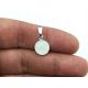  Silver pendant stone rock crystal pr. 925