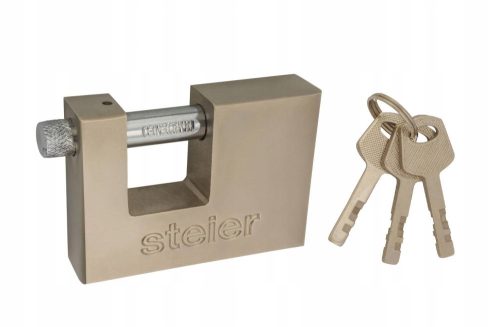 pin padlock with Steier key