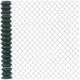 PVC fence mesh 150 cm, 20 m, thick wire