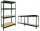 AR-SHELVING Lagerregal aus Metall 180 x 90 x 45 cm, max. 360 kg pro Regal