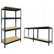 AR-SHELVING Lagerregal aus Metall 180 x 90 x 45 cm, max. 360 kg pro Regal