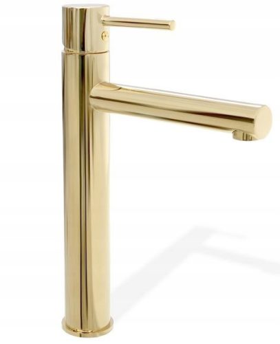 Rea Tess Floor-Standing Washbasin Mixer Tap, Gold