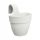  Elho flowerpot 20 cm x 24 x 27 cm, white plastic