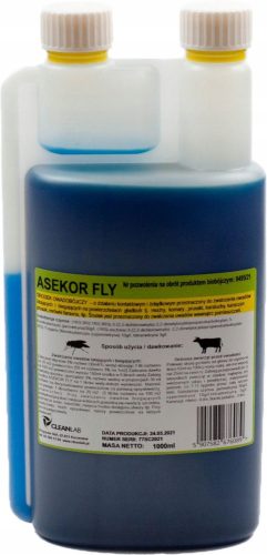 Plant protection product Cleanlab Asekor Fly preparation for flying and crawling insects 1 l