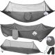 Garden and Terrace Hammocks Carruzzo Hammock without Bar, Grey Shades, 150 kg, 260 x 140