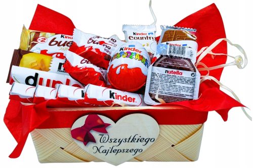  KINDER Box Gift Basket Birthday Name Day Gift 30 prezentibalon_pl