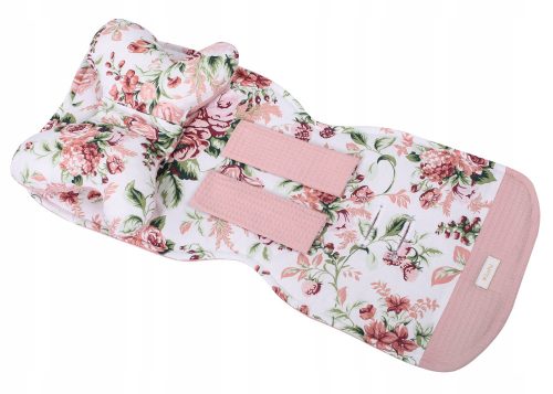  Universal WAFER stroller insert with pink flowers and pillow