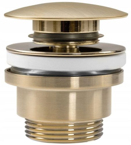  Plug without overflow, with overflow Click-Clack round Rea