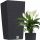  Deco4Home flowerpot 24 cm x 24 x 45 cm, anthracite plastic