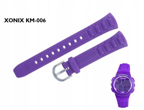  SILICONE STRAP FOR XONIX KM006 WATCH purple