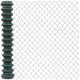 Coated wire mesh fence 25m 1.5m