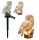  SOLAR OWL LED lamp (solar), decorative IP65