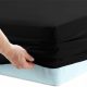 Terry cloth sheet with elastic band J&W fitted sheet, cotton, 200 x 220 cm