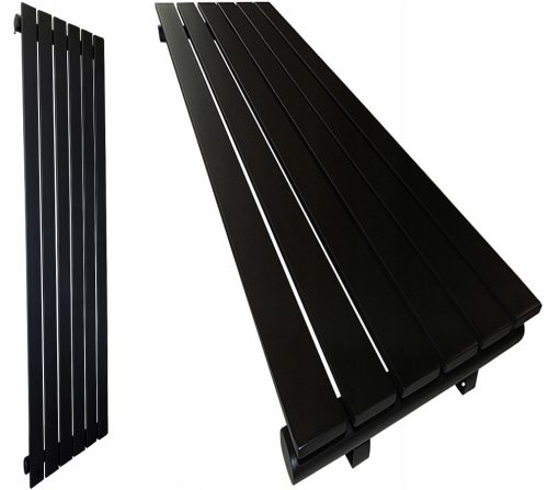  LOFT decorative radiator 180x45 Black Matt Structure 1102W