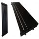  LOFT decorative radiator 180x45 Black Matt Structure 1102W