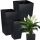  Deco4Home Flowerpot 24 cm x 24 x 45 cm Plastic Anthracite + 2 more products