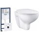 Grohe BAU concealed toilet set