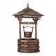  Blumfeldt Loreley decorative fountain 125 cm made of wood