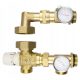 MIXING PUMP GROUP for underfloor heating WITHOUT PUMP