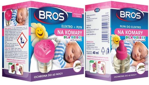  BROS ELECTRO CHILDREN 60 NIGHTS + 2 MOSQUITO SUPPLY LIQUID