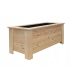  Stolmar flowerpot 80 cm x 40 x 40 cm natural wood