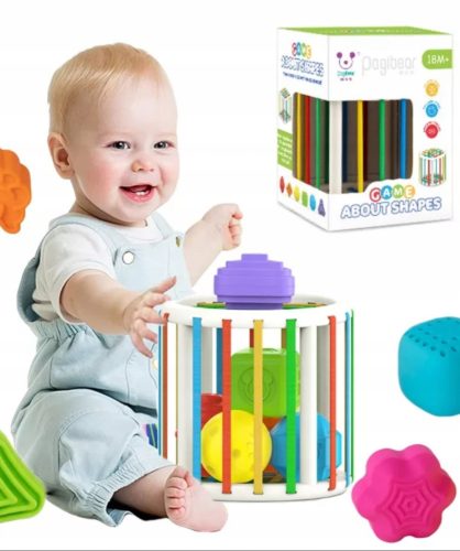  FLEXIBLE SENSORY RATTLE SORTER CUB