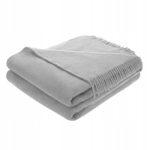 SOFT BLANKET PLUG SLEEVE FOR A Degatex wool blanket 155 cm x 205 cm in shades of grey