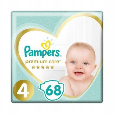  PAMPERS Premium Care VP 4 diapers (68 pcs.)