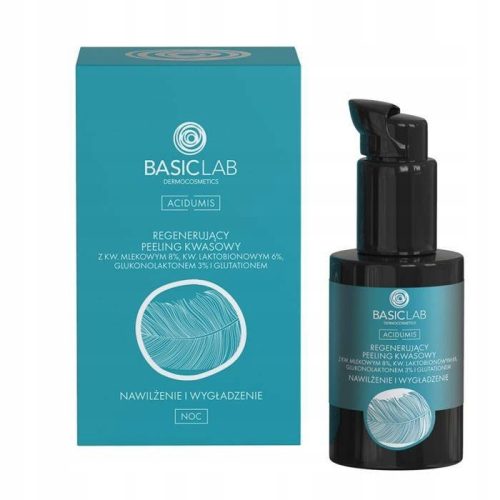 Basiclab Acid Peel for Enhanced Skin Hydration, Exfoliation, and Radiance