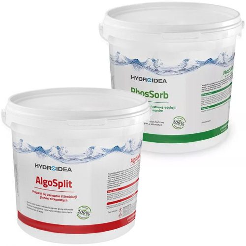  HYDROIDEA preparations against algae set 500g + 500g