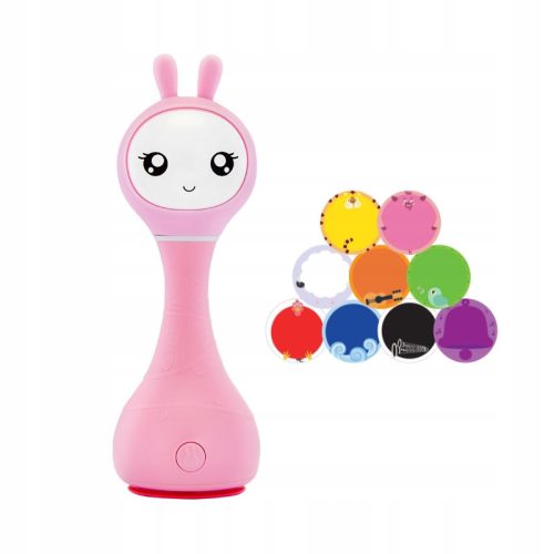  Alilo Smarty Bunny R1 electronic rattle, pink