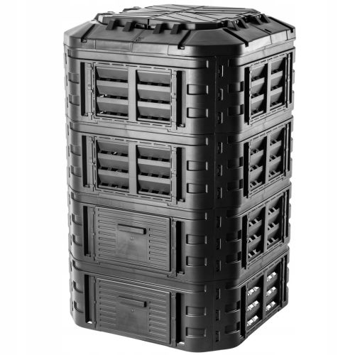  Kadax 1-basin composter 1120 l, black