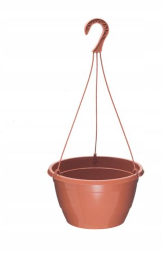  MZ FORMA flowerpot 25 cm x 25 x 15.5 cm diameter 25 cm plastic terracotta