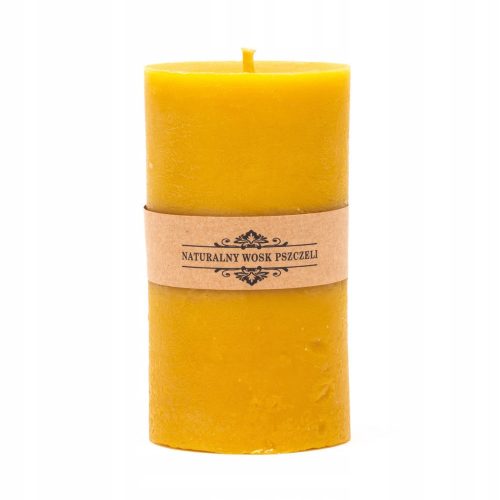 Candles Traditional beeswax candle Natural Łysoń 1 pc.