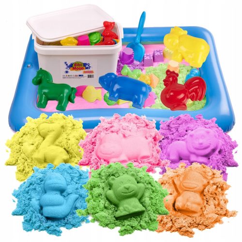  BibiMoon Kinetic Sand 6 Colors 6 kg