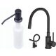  Quadron Maggie floor-standing kitchen faucet, black