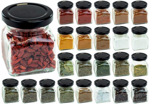 Food container Allbag PAK1867 spice jars 120 ml 24 pcs.