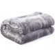 SOFT BLANKET PLUG SLEEVE FOR A BLANKET Dawn Acryl 160 cm x 200 cm in shades of grey