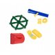 SET 4in1 accessories for the playground telescopic steering