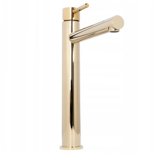 Calani Astral freestanding basin mixer, gold