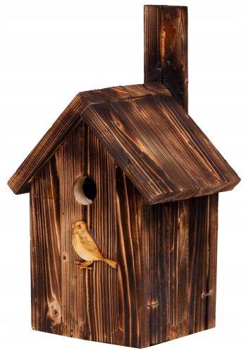  LARGE bird nesting box, WOOD, XXL, fired