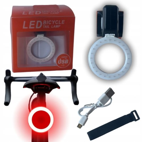  Hopki bicycle lighting LED lamp rechargeable